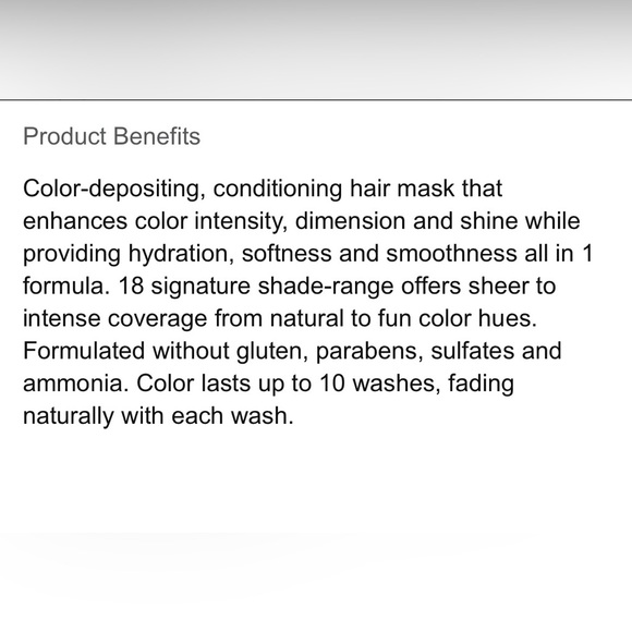 ❤️New never opened IGK Color feelin peachy color depositing mask ❤️ - Picture 4 of 4